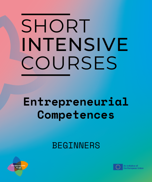 Short Intensive - Entrepreneurial Competences - Beginners