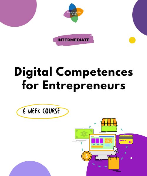 Digital Competences for Entrepreneurs - Intermediate
